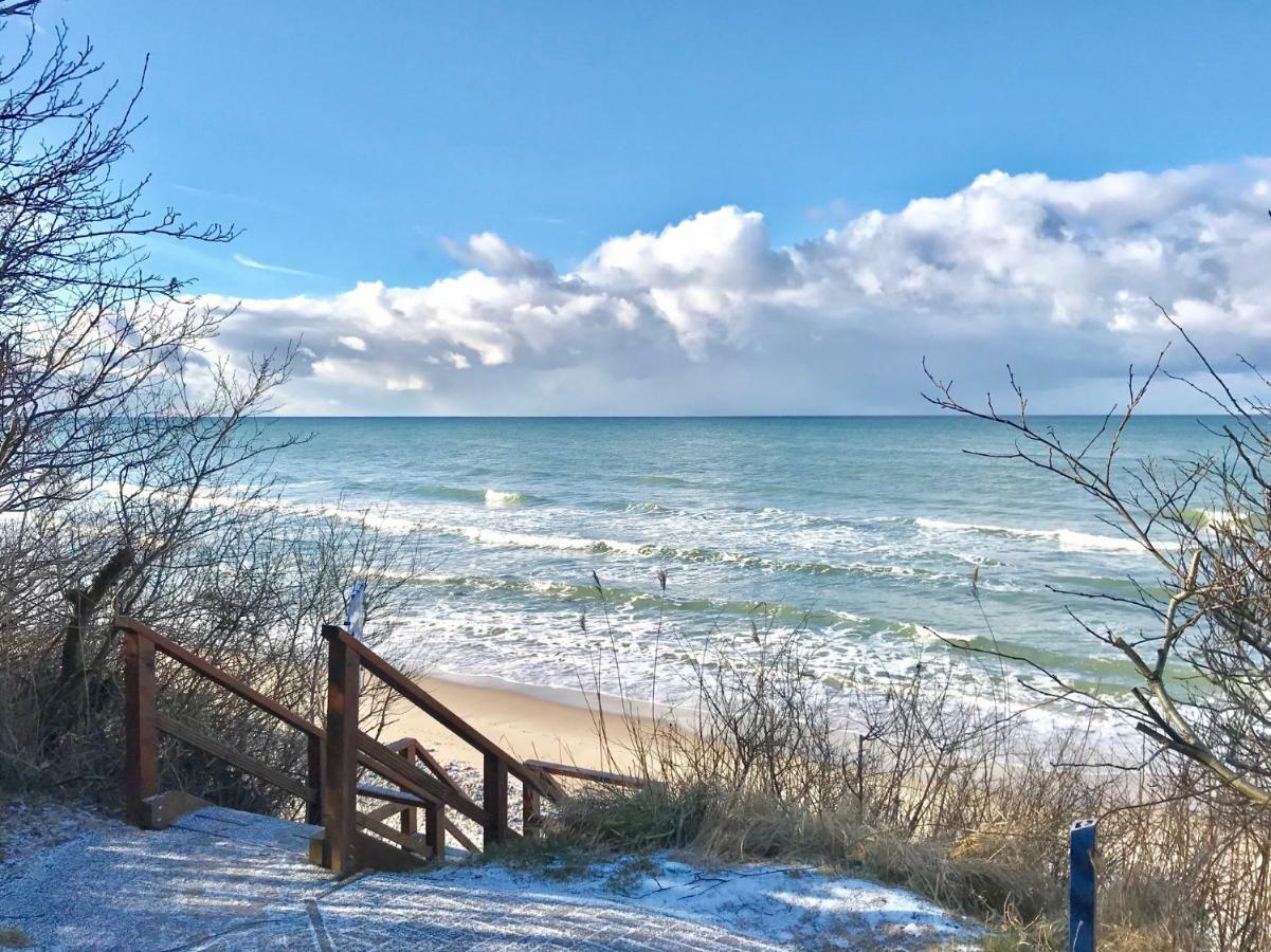 Strandnahe Ferienwohnung Ruegen 드란스케 외부 사진